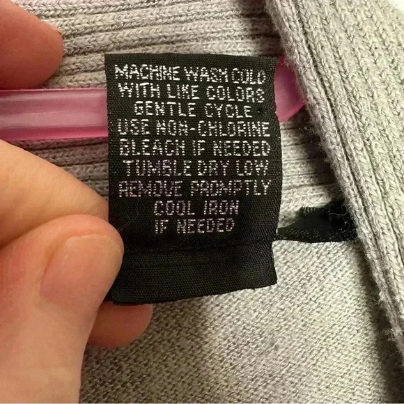 89th &  Madison Cardigan Grey Size Extra Large - Picture 7 of 15